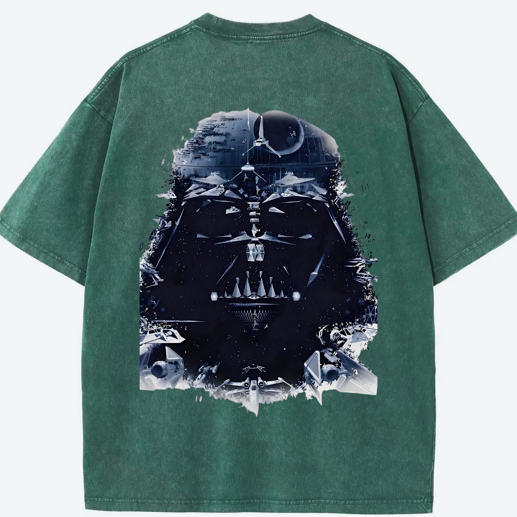 （画像用） スター・ウォーズ Star Wars 綿100% ヴィンテージ風 半袖Tシャツ（背面プリント）